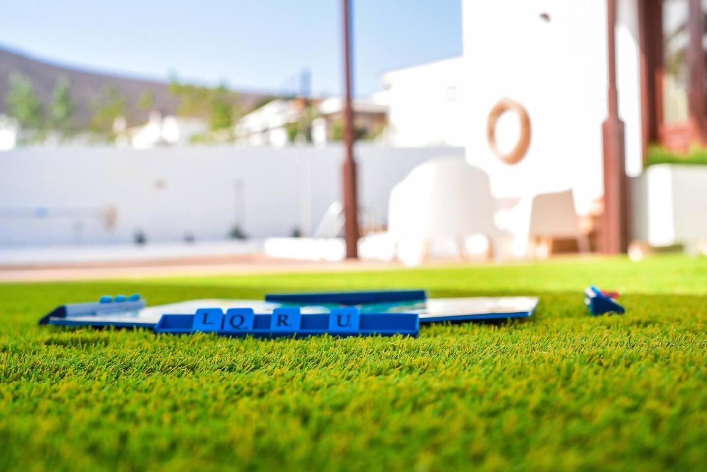 Agradable Y Familiar Con Piscina Casa Inima Vila Playa Blanca  Exterior foto